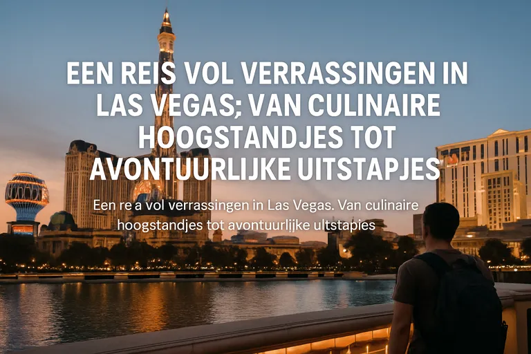Een reis vol verrassingen in Las Vegas: van culinaire hoogstandjes tot avontuurlijke uitstapjes