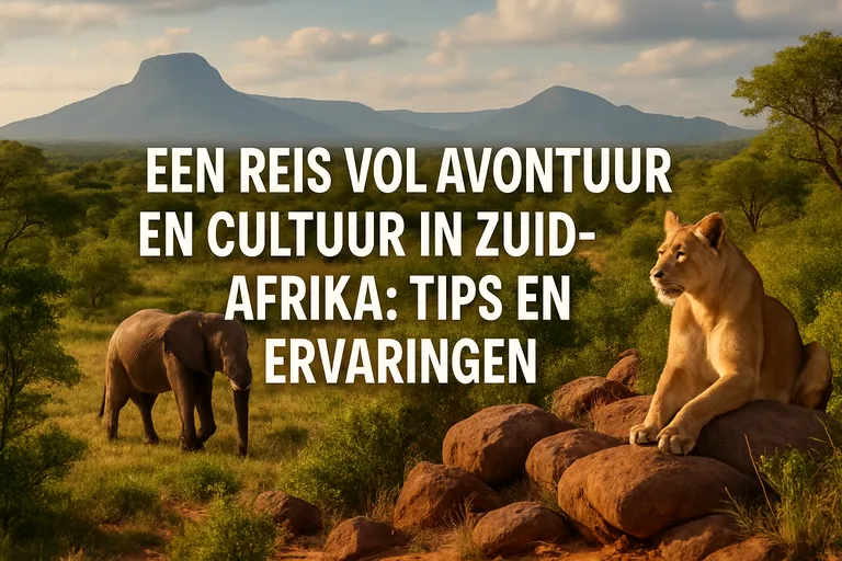 Een reis vol avontuur en cultuur in Zuid-Afrika: tips en ervaringen