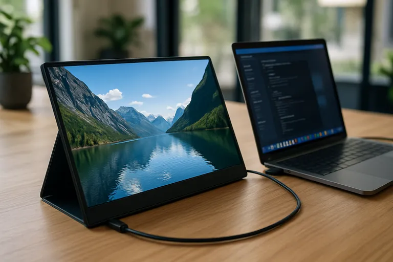 Een portable monitor: jouw nieuwe werkpartner