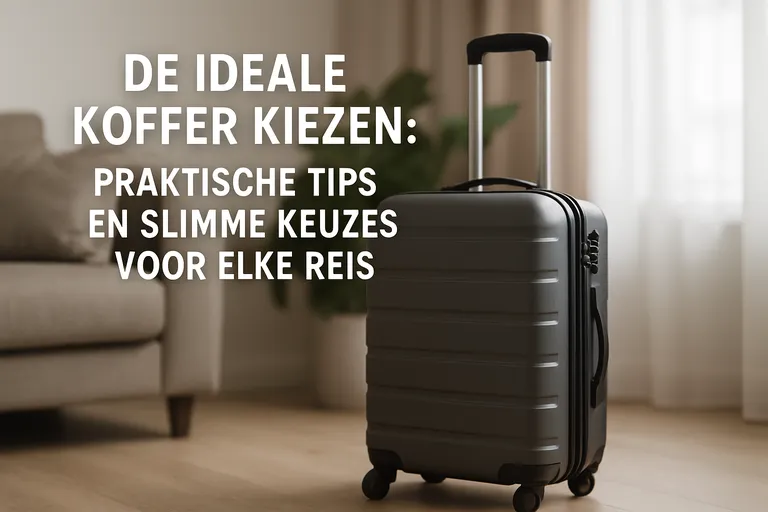 De ideale koffer kiezen: praktische tips en slimme keuzes voor elke reis